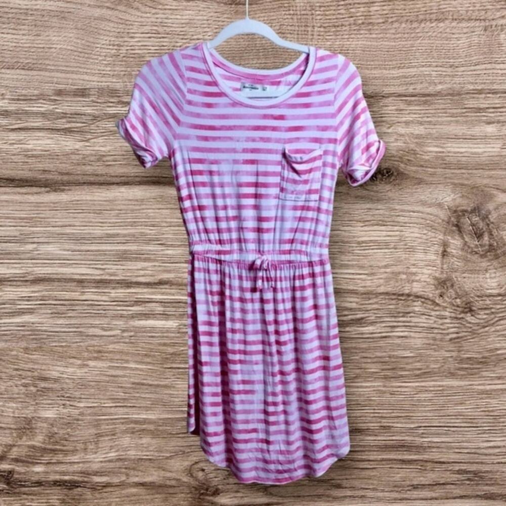 Abercrombie kids large/14 pink short sleeve dress